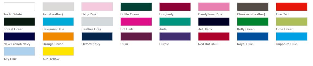 ARS-003 Farbübersicht